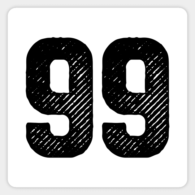 Ninety Nine 99 Sticker by colorsplash